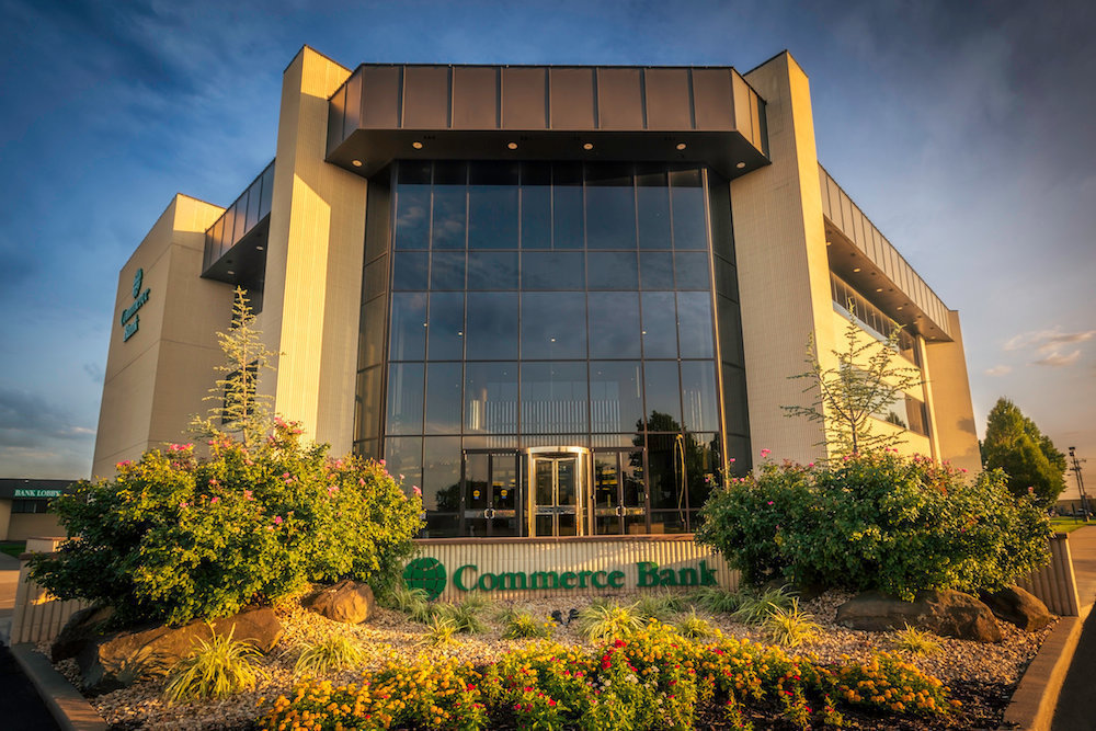 Revenue was $1.5 billion for Commerce Bank last year.